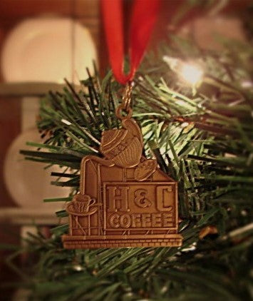 1997 H&C Coffee Sign